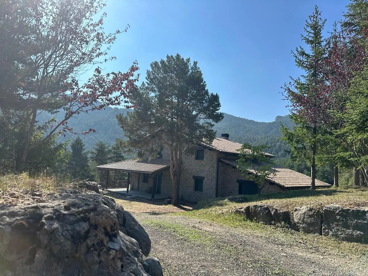 בקתה הוילה Castellar del Riu Cal Manubens